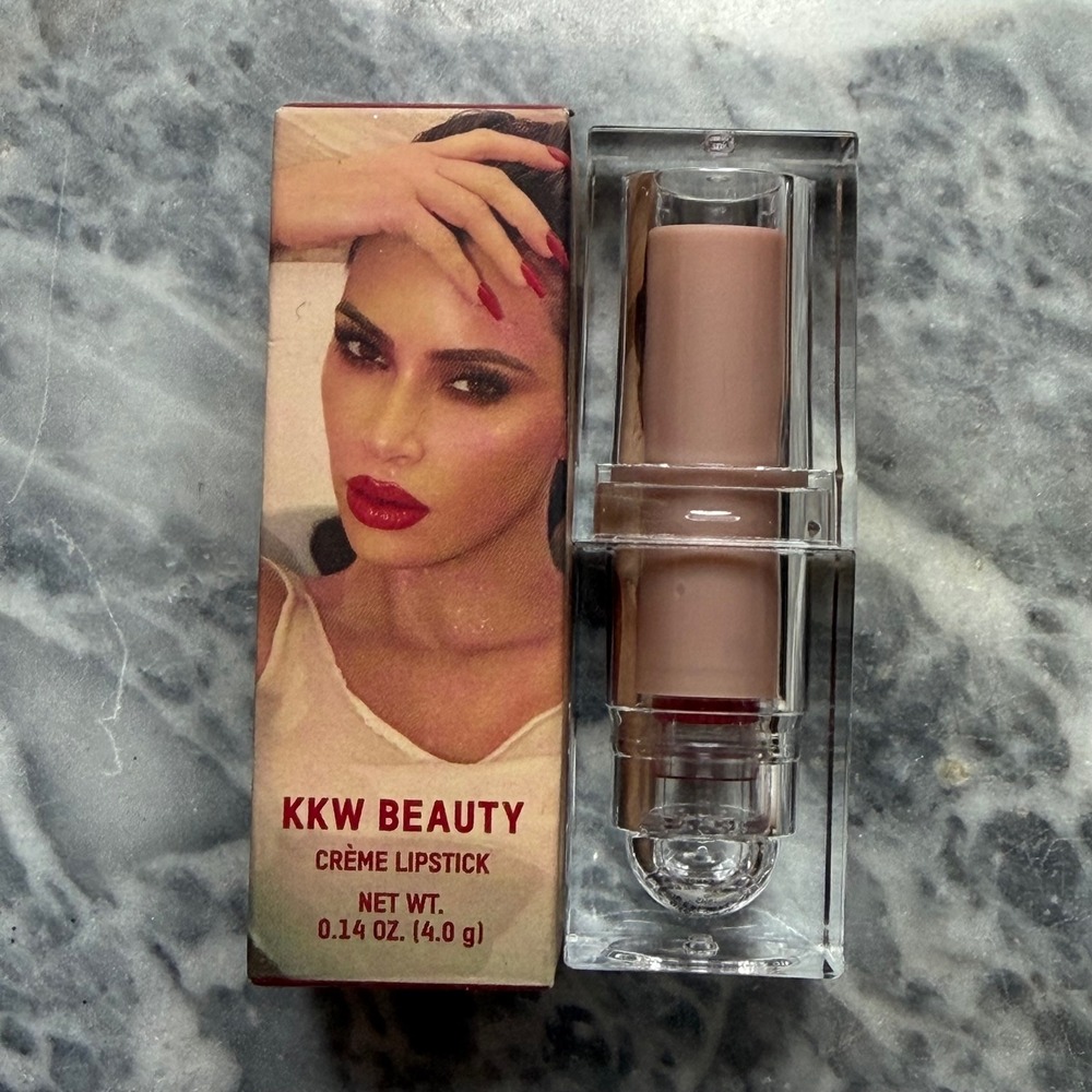 New KKW Beauty Crème Lipstick - Candy Apple Red